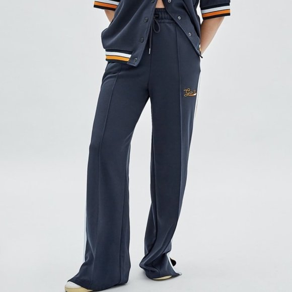 Guess Originals Women’s Virsa Track Joggers Pants Navy, Size XL (New) - Picture 1 of 11